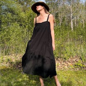 Jenni Kayne Summer Dress in Black Size S